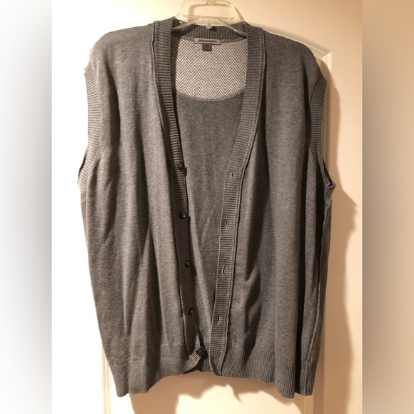 Johnston & Murphy sweater vest button up men’s XL - Picture 1 of 3